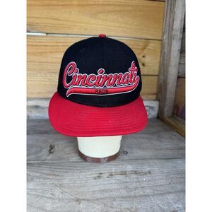Cincinnati Reds - New Era‎ 59Fifty Fitted Hat Size 7 1/4 57.7cm-Mr. Redlegs Logo